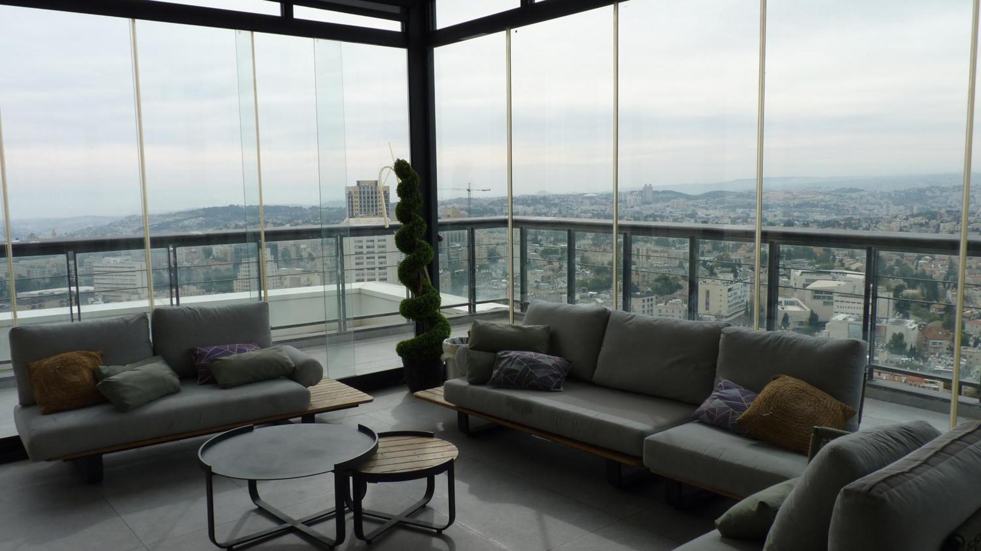 Jtower Royal Suites - The Penthouse - Alefimmoed 예루살렘 외부 사진